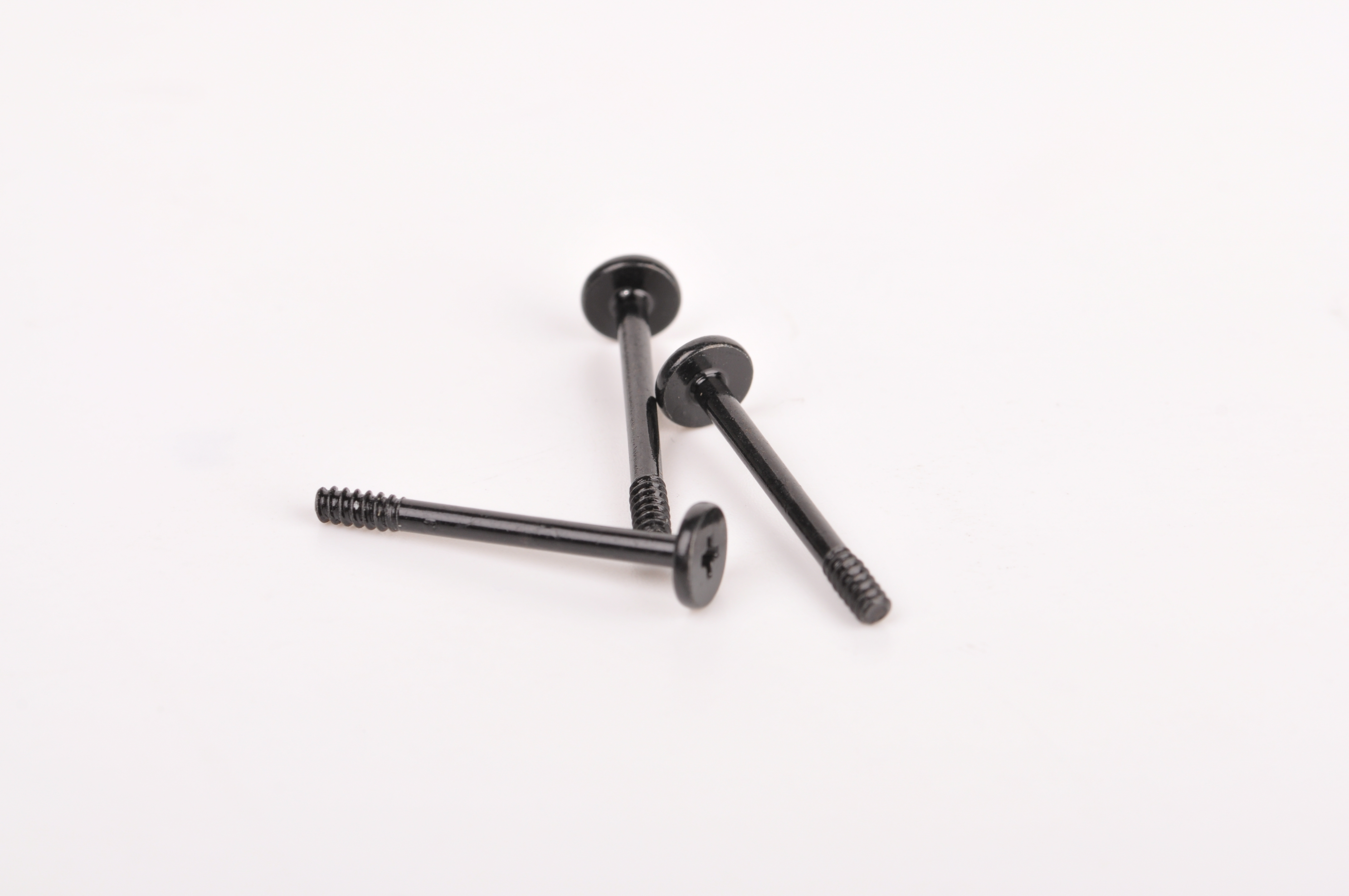 M2X20平頭半螺絲、鐵黑鋅